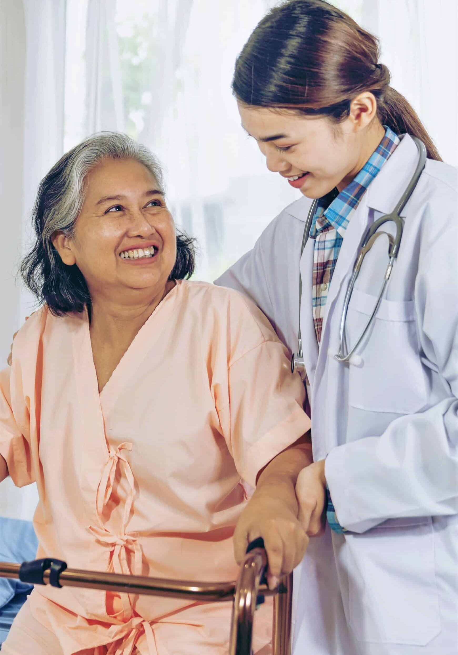 Clinician with Patient Clinician with Patient